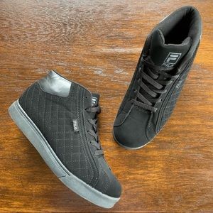 Black Fila High Tops
